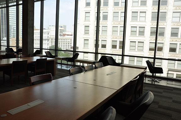 From the 6th floor Reading Room